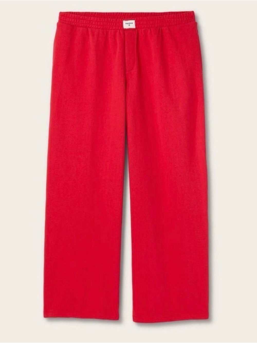 PARKE target high rise Red boxer Elastic Waist Lounge Pants sweatpants Sz M